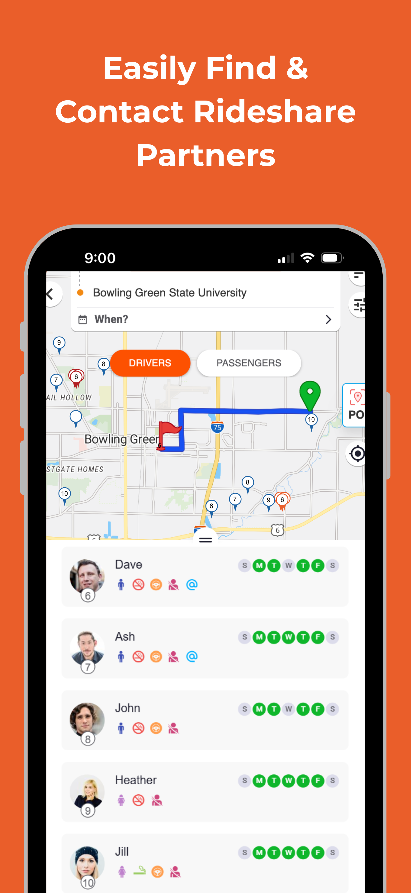 BGSU Falcons Commute screenshot 4
