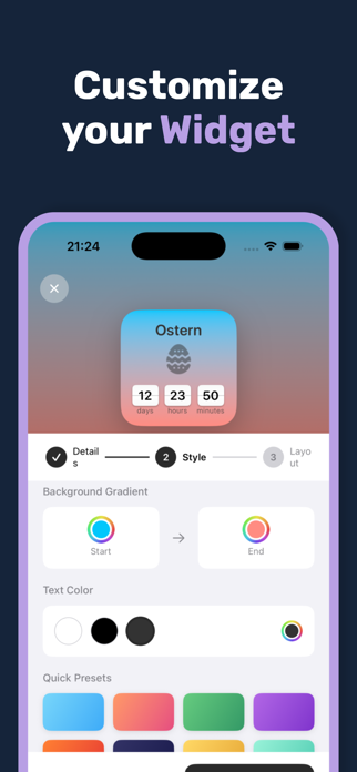 Countdown Widget Premium Screenshot 3 of 4