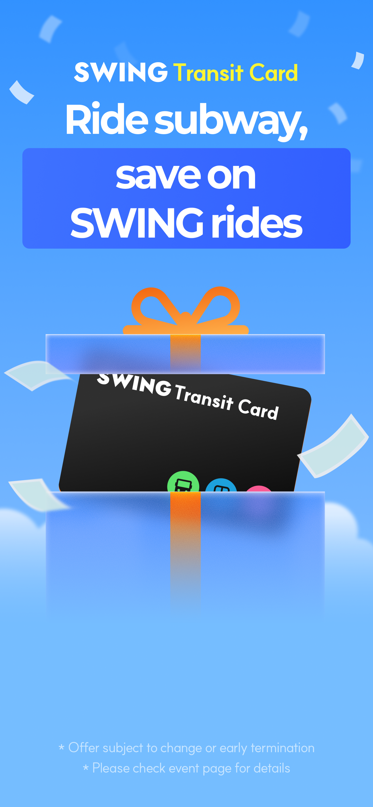 SWING - Taxis, Bikes, Scooters