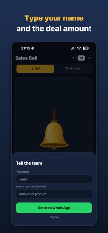 Sales Bell: Celebrate Deals screenshot 3