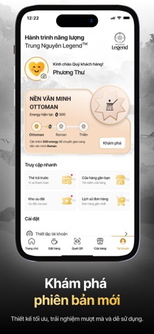 Trung Nguyên Legend Cafe screenshot