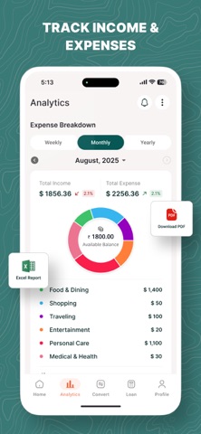 Expense Manager & Calculator Screenshot 2 of 5