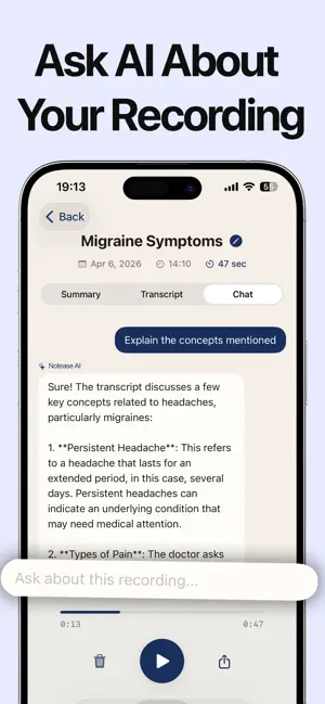Notease: AI Note Taker screenshot 4