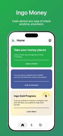 Ingo Money - Cash Checks iPhone screenshot