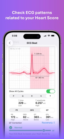 myHeartScore Screenshot 2 of 10