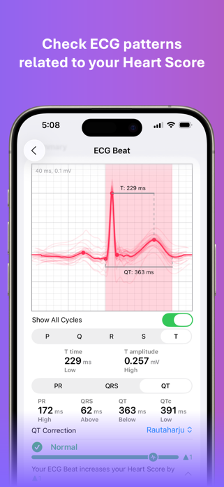 myHeartScore Screenshot 2 of 10