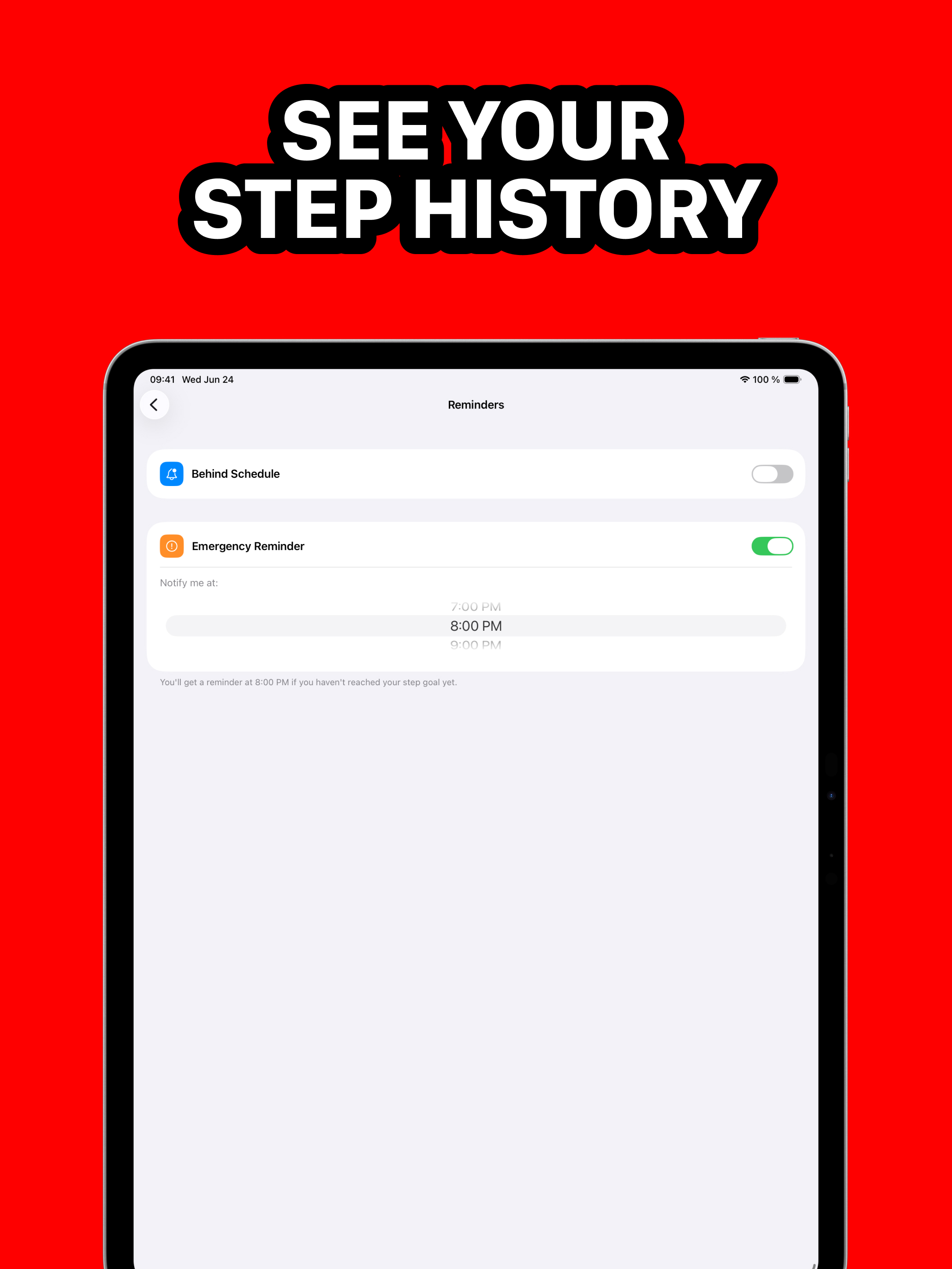 Step Counter - Stepperly