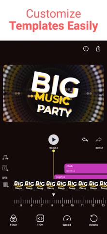 Intro Maker for YouTube video iPhone screenshot