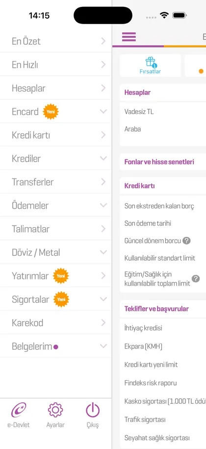 Screenshot 3 von 6 zu Enpara Bank Cep Şube