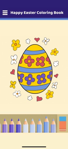 Happy Easter Coloring Book Screenshot 4 of 5