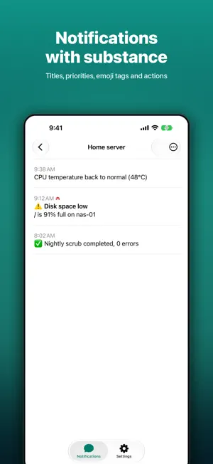 NTFY me - Next Gen screenshot 3