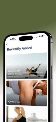 TOGETHER PILATES + AEROBICS iPhone screenshot