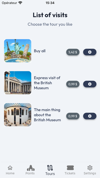 British Museum Guided Tours Screenshot