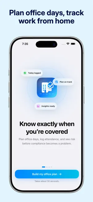 OfficeComply: RTO Tracker screenshot 1