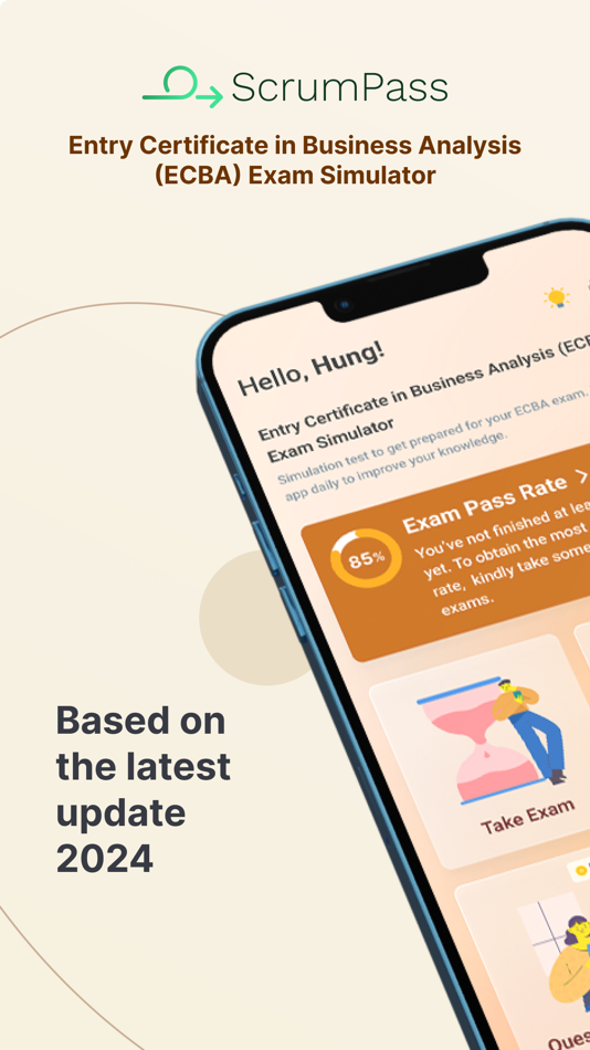 #1. ECBA Exam Simulator (iOS) 由: Nguyen Duy Khanh