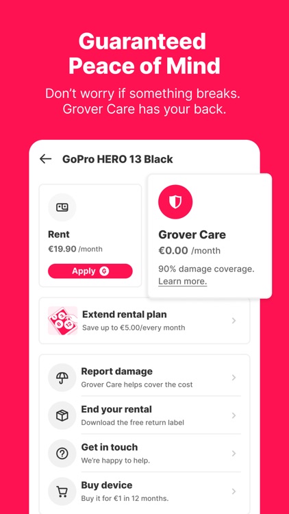 Grover – rent tech flexibly screenshot-4