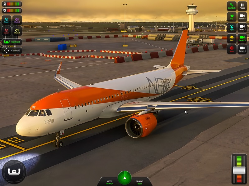 Airplane Fly Simulator Game 3D official gameplay screenshot 1