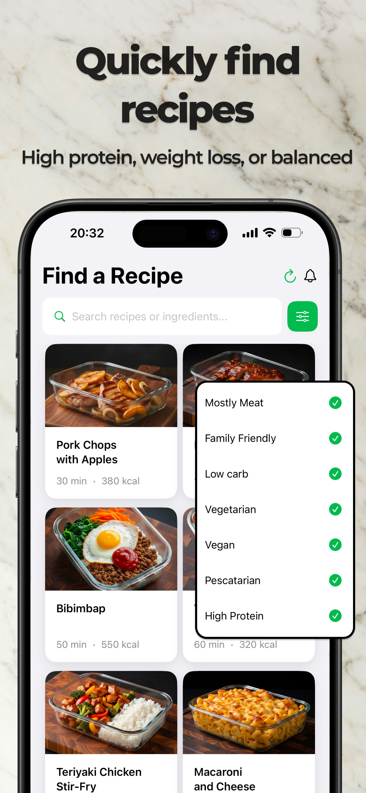 The Meal Prep App & Recipes screenshot 3