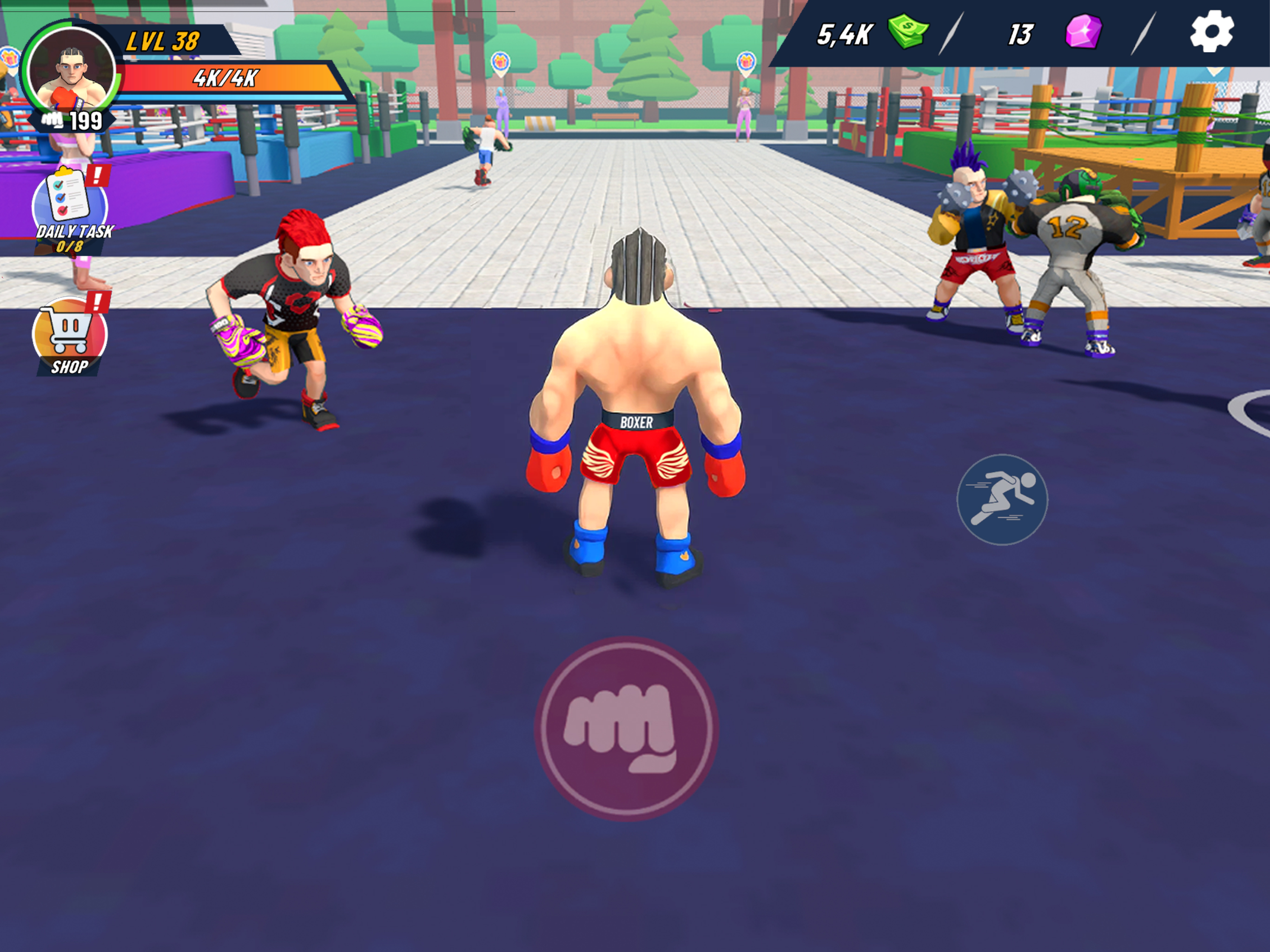 Boxing League Idle Clicker Sim screenshot 13