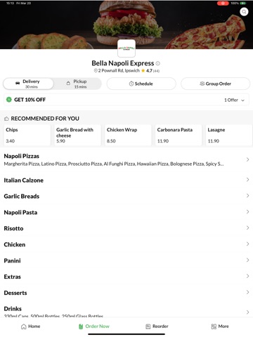 App screenshot