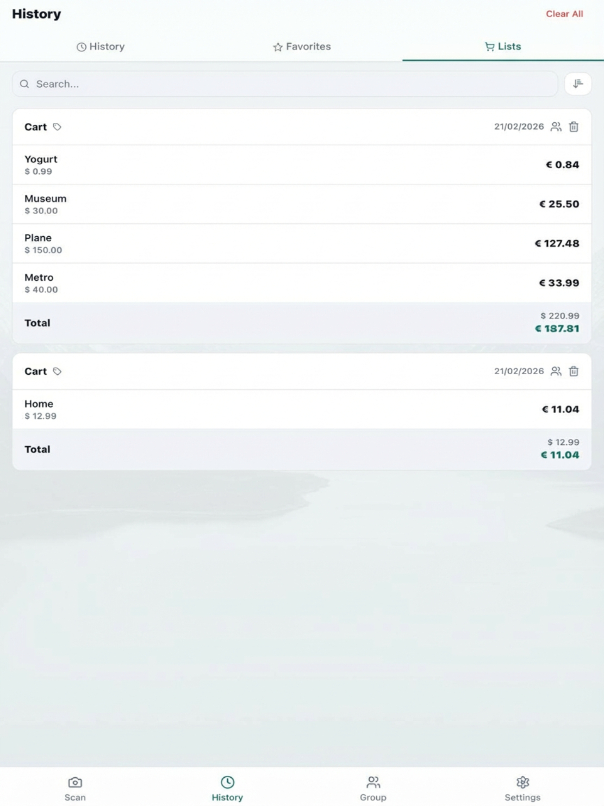 Price Scanner Travel