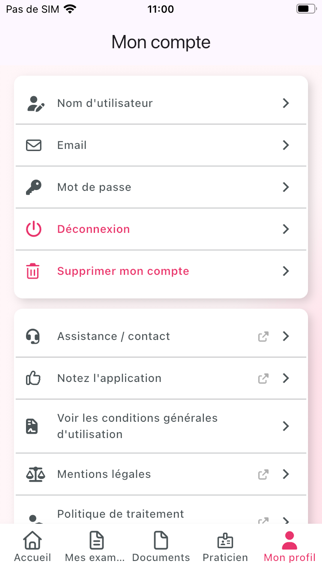 App screenshot