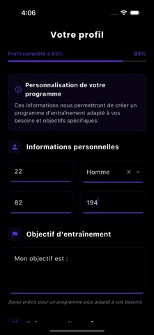 iWorkout screenshot