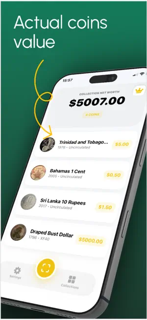 coin snap identify coin value screenshot 1