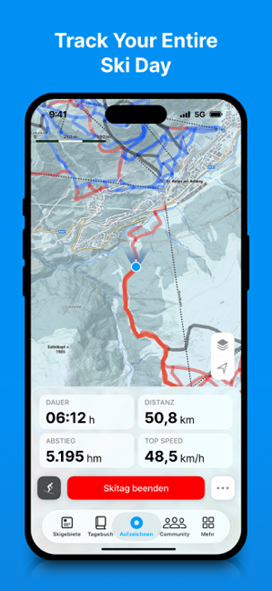 bergfex: Skiing & Tracking Screenshot