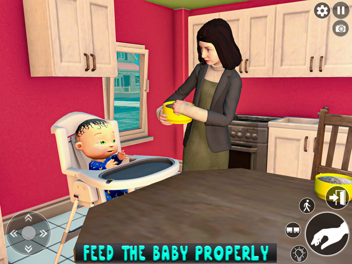 バーチャルナニーマザーシミュレーター