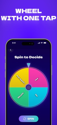 Wheel Spinner Random Decision Screenshot 5 of 7