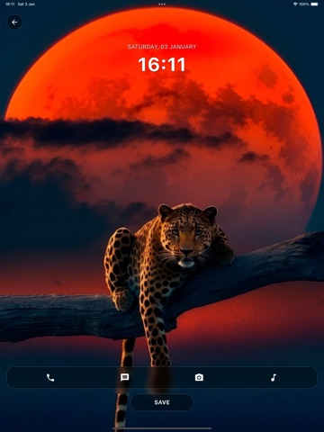 Jaguar Wallpaper 4K iPad screenshot