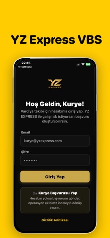 YZ Express VBS screenshot