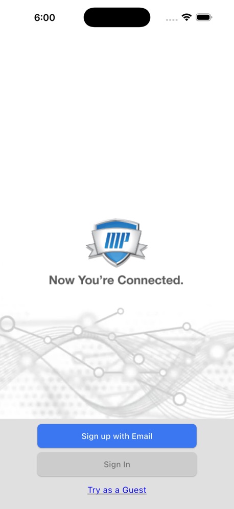 MobilePatrol: Public Safety App Store screenshot 1, no headline. Pattern or texture.