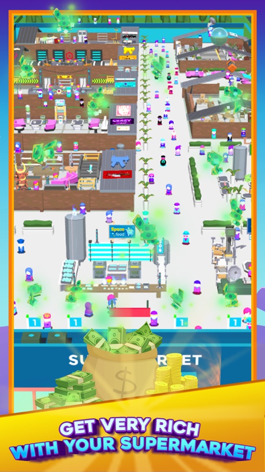 #2. Tycoon Supermarket Idle Game (iOS) โดย: Pablex Studio 3D