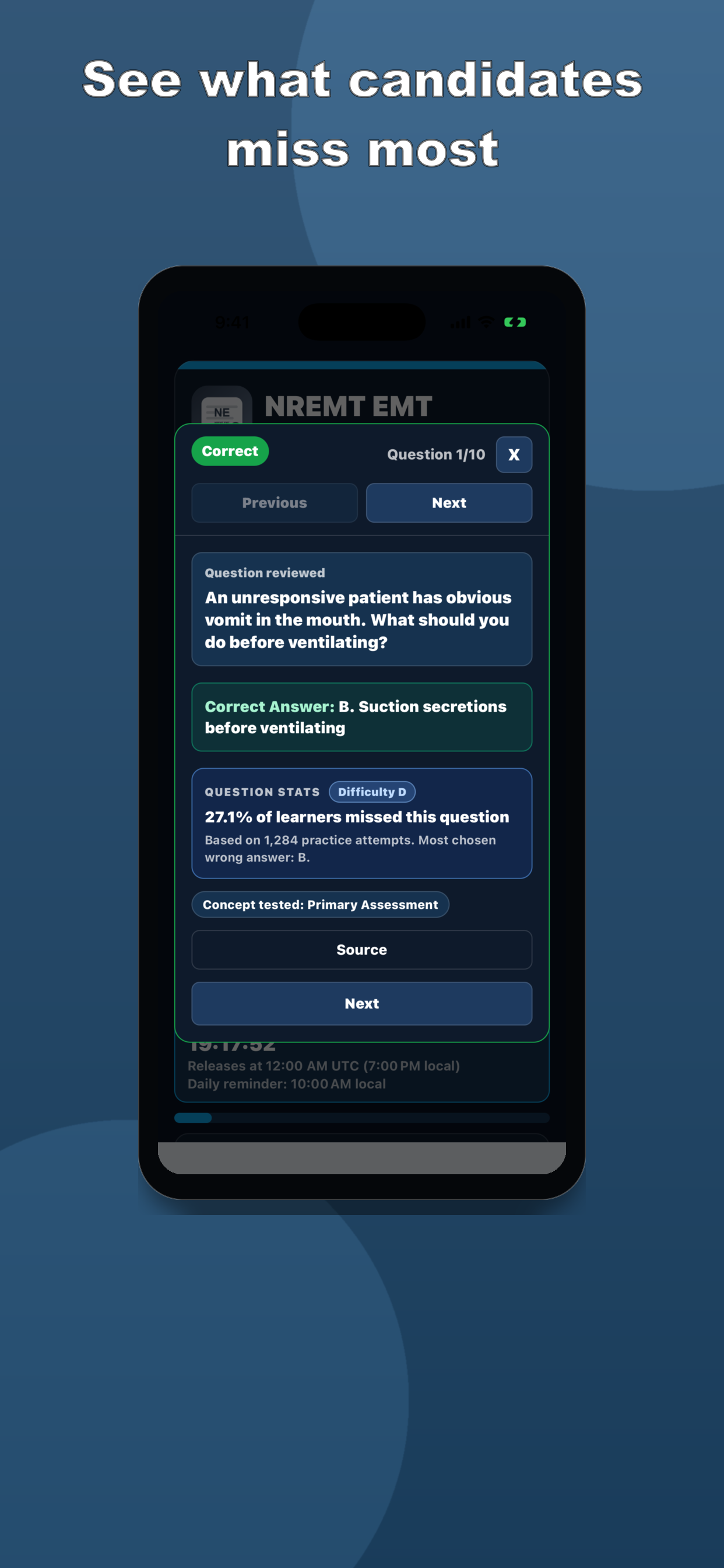 NREMT Exam Practice screenshot 9