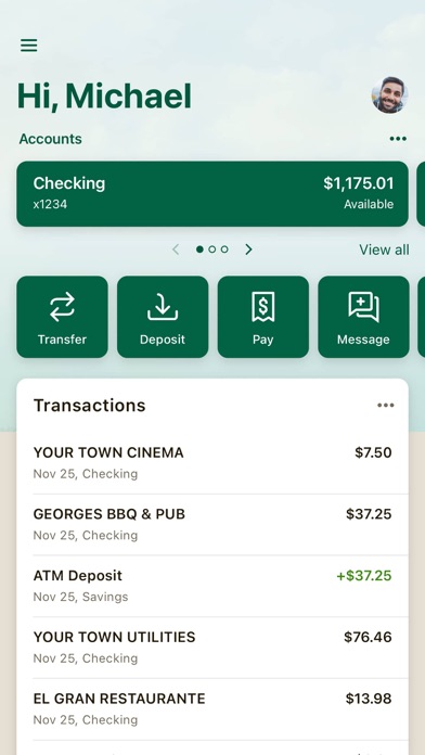 IFS goMobile Banking Screenshot