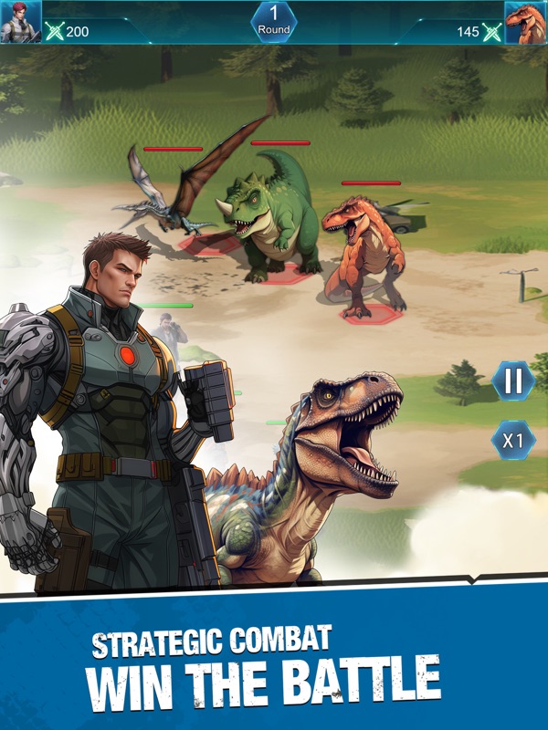 Dino War：Survival screenshot 8