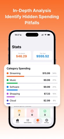 SubTrack-Subscription Manager Screenshot 3 of 4