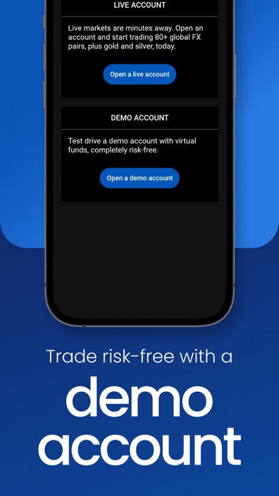 Forex Trading Broker FOREX.com Screenshot
