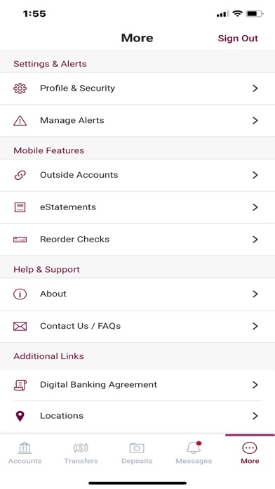 Lena State Bank Mobile Banking Screenshot