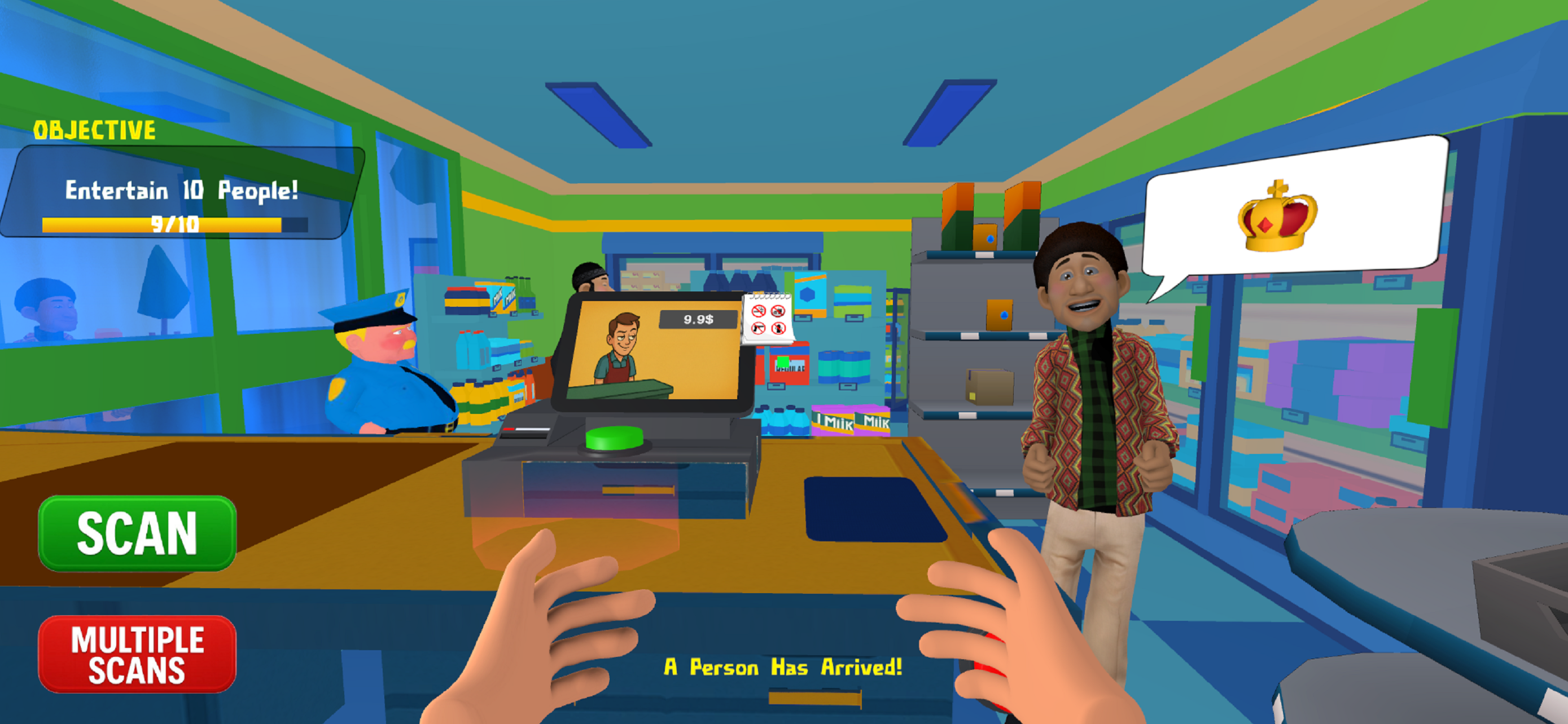 Beeps Scan or Trick Game 3D