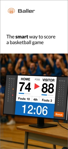 Baller Basketball Scorekeeping Screenshot 1 of 8