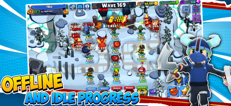 Idle Hero TD Tower Defense RPG screenshot 4