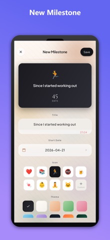Since Then: Day Counter Screenshot 2 of 4