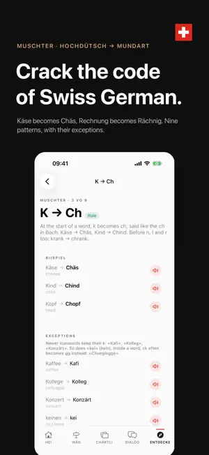 Grüezi - Learn Swiss German screenshot 3