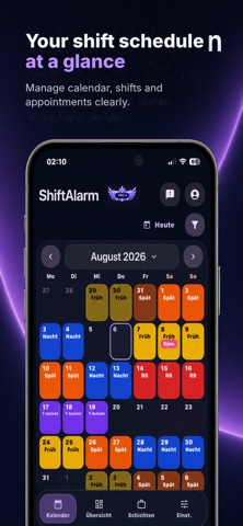 ShiftAlarm – Shift Calendar Screenshot 1 of 7