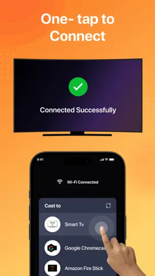 Captura de pantalla de Screen Mirroring : Miracast en iPhone 1