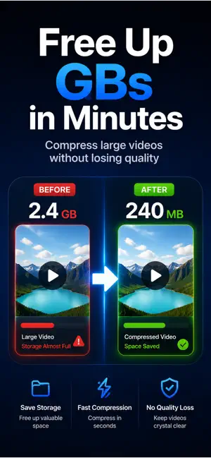 Video Compress & Shrink Video screenshot 1