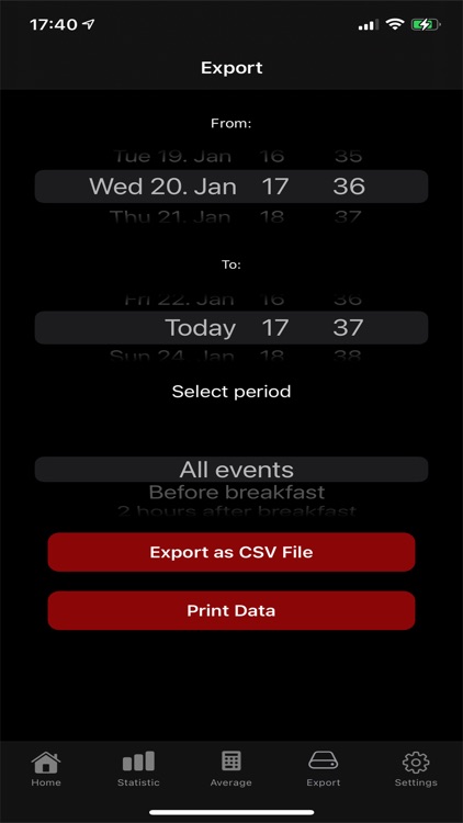 Blood sugar diary App screenshot-3